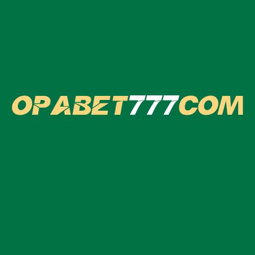 Logo da OPABET777COM